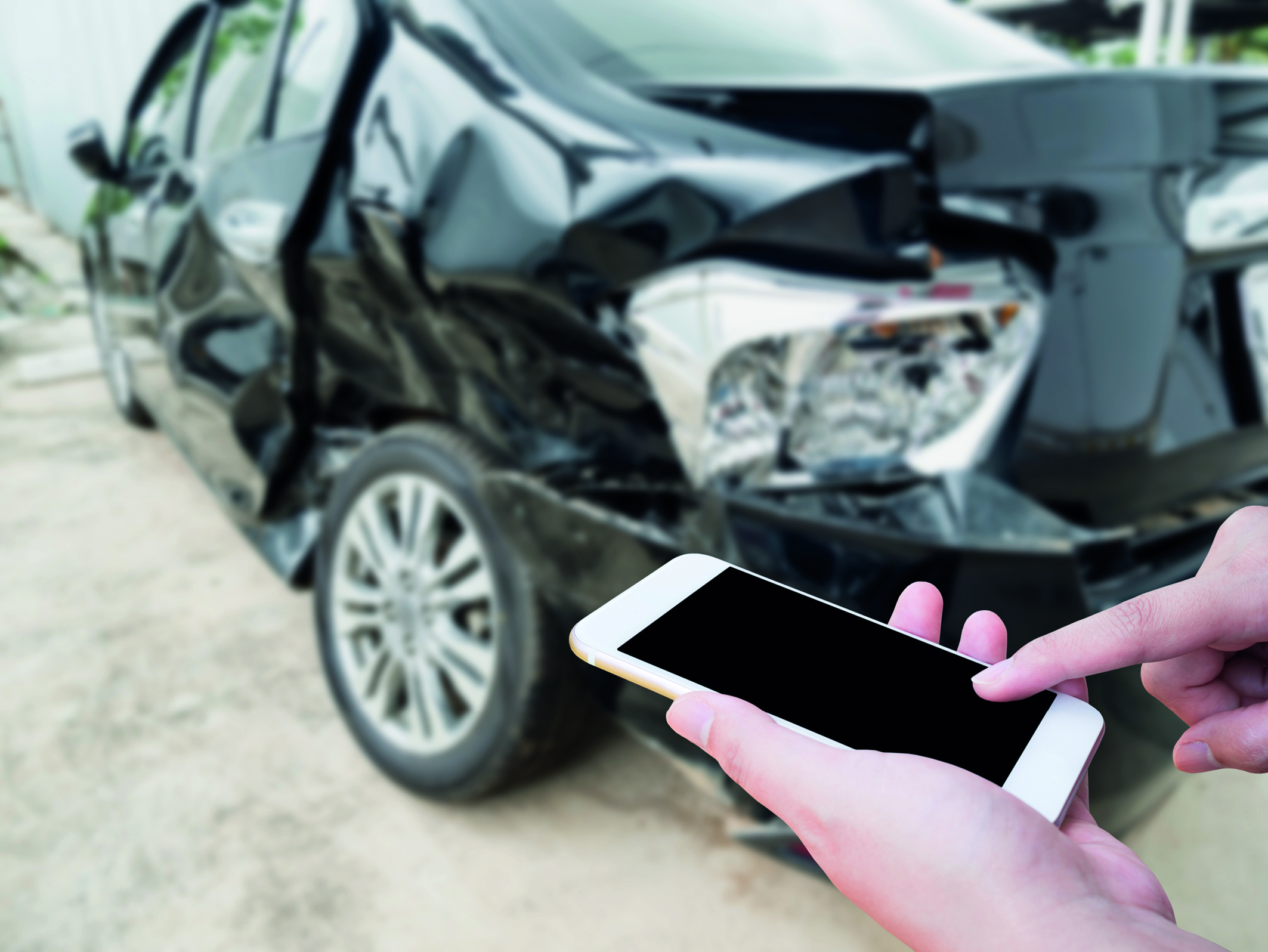 Mit der neuen App wird ein Unfallschaden schnell dokumentiert